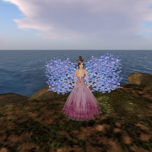 Petite Snowflake Butterfly Wings V2.0