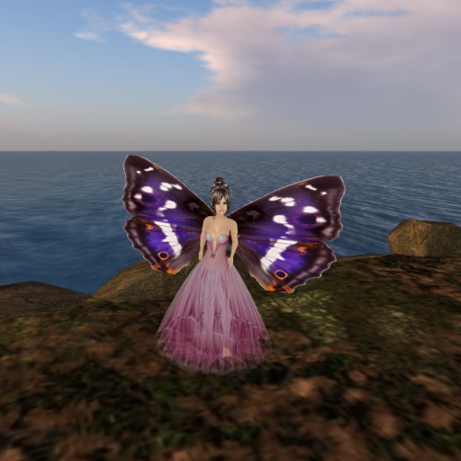 Petite Purple Emperor Butterfly Wings V2.0
