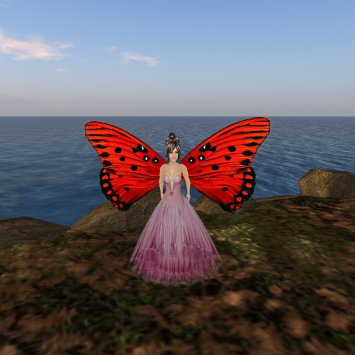 Petite Red Butterfly Wings V2.0