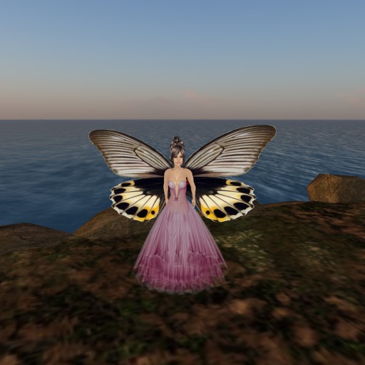 Petite Papilio Memnon Butterfly Wings V2.0