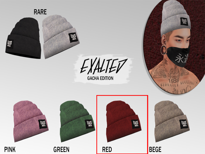 ExalteD - Beanie {Red}