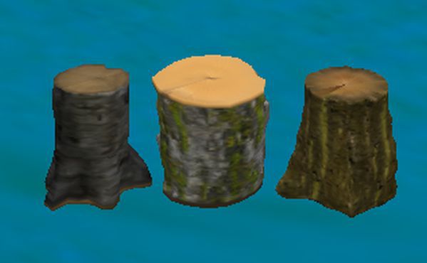 Tiny Prim*Tree Stump #1