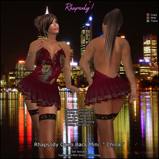 V Rhapsody Minirobe "Chine"