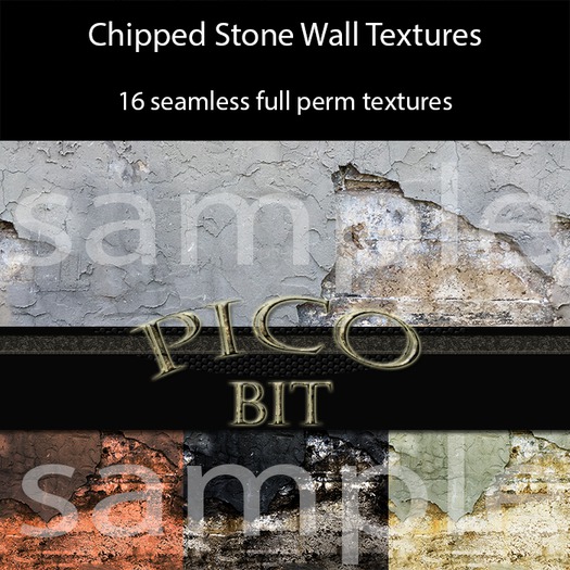 Chipped Stone Wall Textures