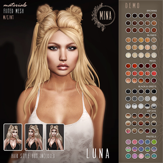 DEMO - MINA Hair - Luna