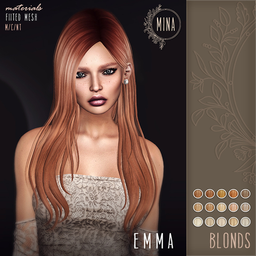 MINA - Emma - Blonds  [Add to Unpack]