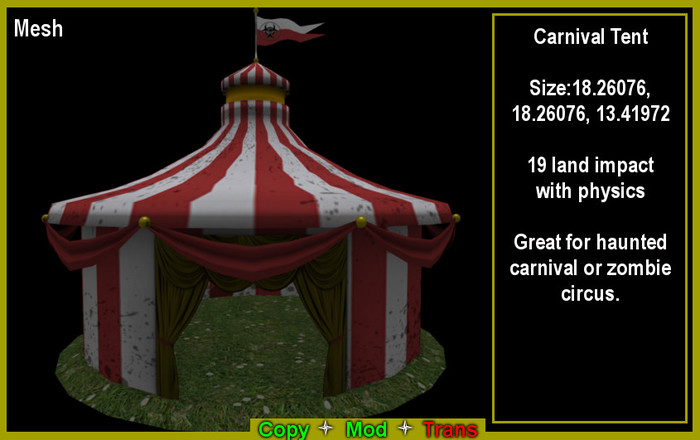 Circus Carnival Tent