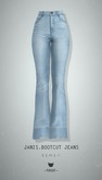 -Pixicat- Janis Bootcut Jeans (LightBlue)