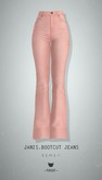 -Pixicat- Janis Bootcut Jeans (Pink)