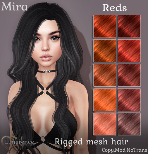 {Limerence} Mira hair-Reds