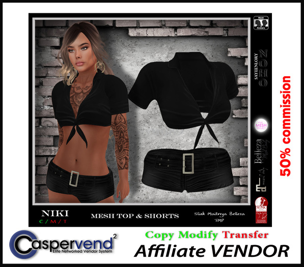 Affiliate Vendor [NOHO] - Niki  black