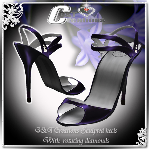 G&T Cocktail Shoe Purple