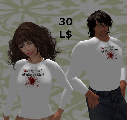 My alt is a serial killer