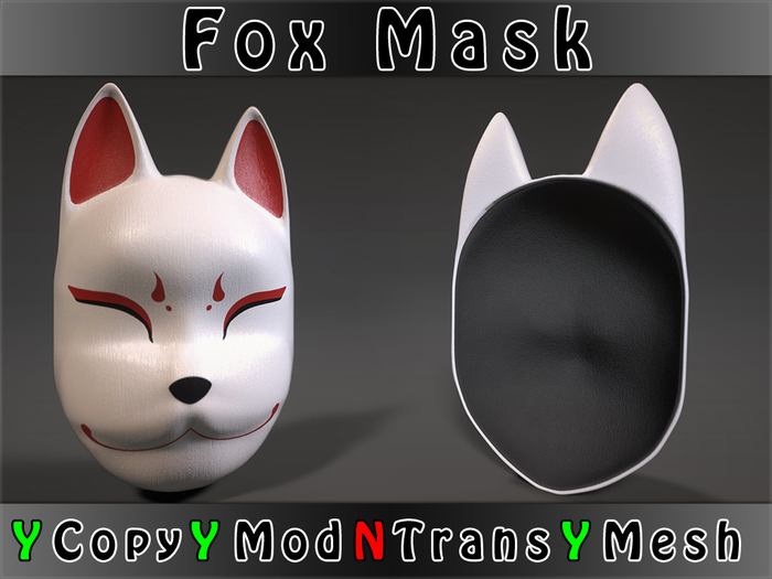 Mesh Fox Mask