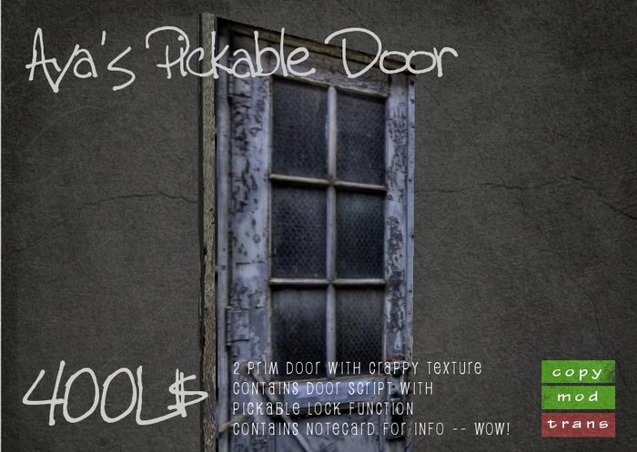 Pickable Group Door