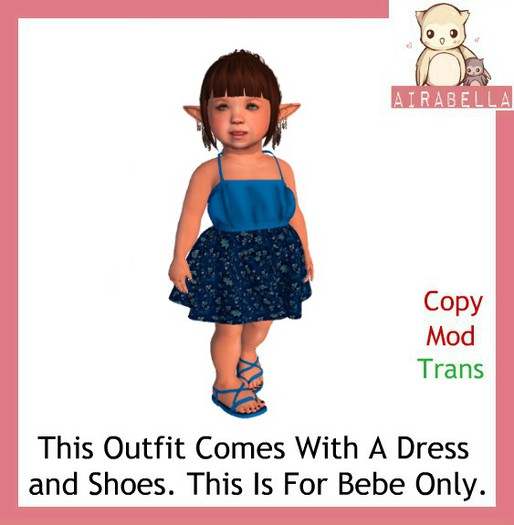 - Airabella - Glitter Rose Blue