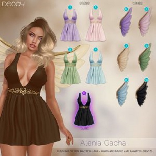 Decoy - Alenia Gacha: #8 Wings Green