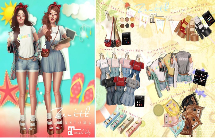 =Zenith=leather Bandana Shoulder Bag (Begie) -Rigged