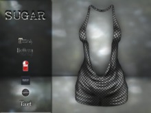 :-:SUGAR:-: Tart - {Naught Polkadot Black}  *Add Me*