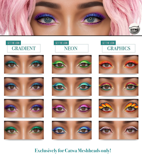 .:Mai Bilavio:. MESMERIZE001 Eyeshadow Palette (CATWA) UNPACK