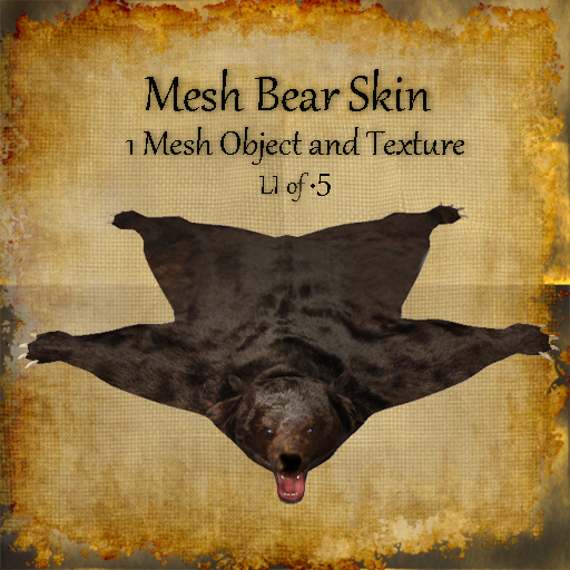 Bad Katz Bearskin Rug