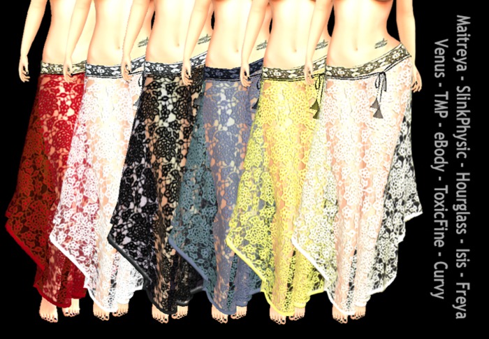 -X- Boho Lace Pants FATPACK 