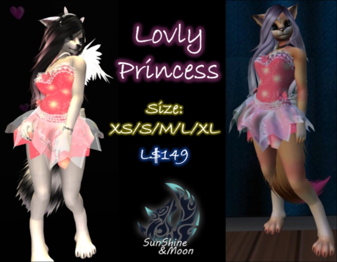 [S&M] Solarian Lovey Princess Dress - A  { PROMO PRICE !!! }
