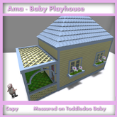 Ama - Yellow Baby Playhouse