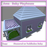 Ama - Purple Baby Playhouse