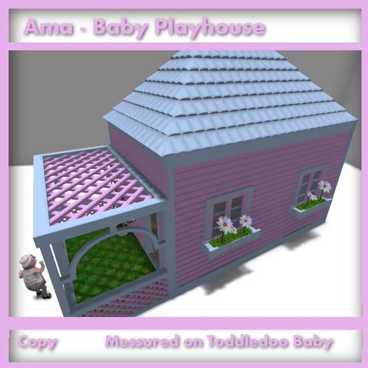 Ama - Pink Baby Playhouse