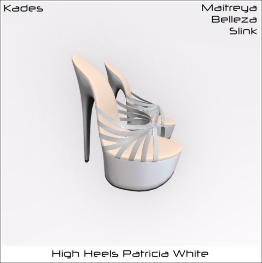 Kades High Heels  Patricia - White