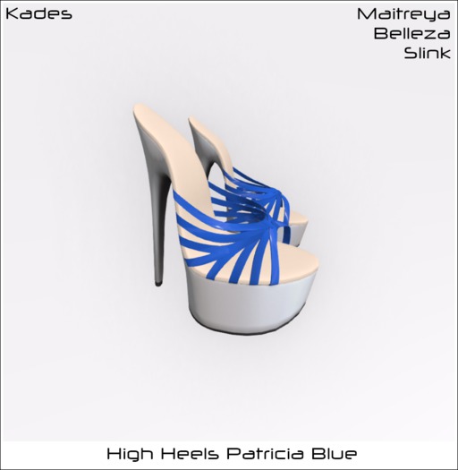 Kades High Heels  Patricia - Blue