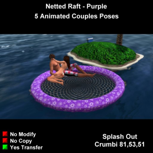 Netted Raft - Purple