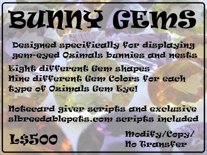 Bunny Gem Set 1.0