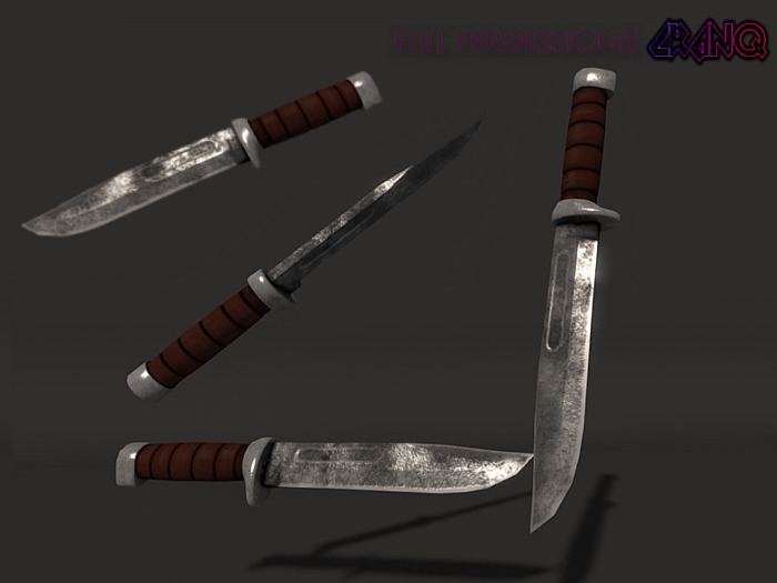 *CRAnQ* MESH Combat Knife (FULL PERM)