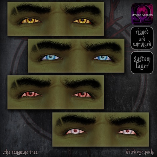 [ the.sanguine.tree ] Weird Eye Pack [ WEAR & CLICK ]