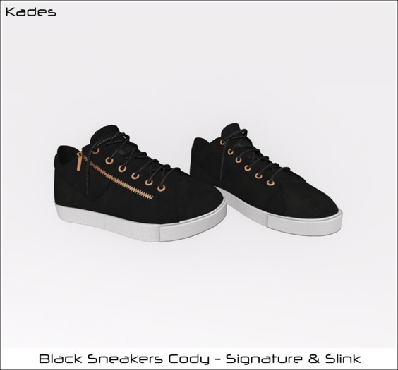 Black Sneakers Cody Signature & Slink