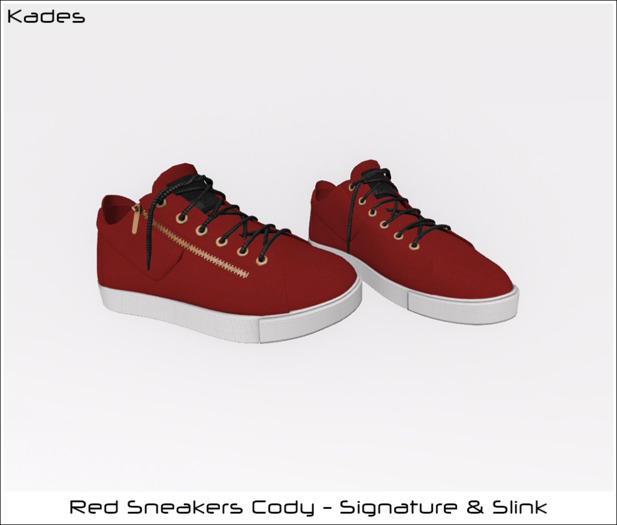 Red Sneakers Cody Signature & Slink