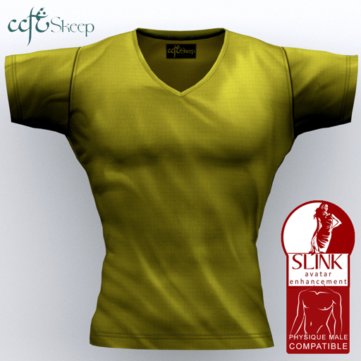 ::.Skeep.:: - V_neck_shirt - Yellow