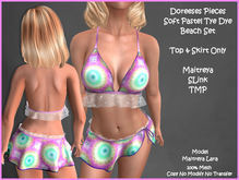 BEACH SET PASTEL TYE DYE BOX