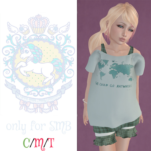 .:MU:. We Could Go Anywhere Top And Shorts Set [Boxed]