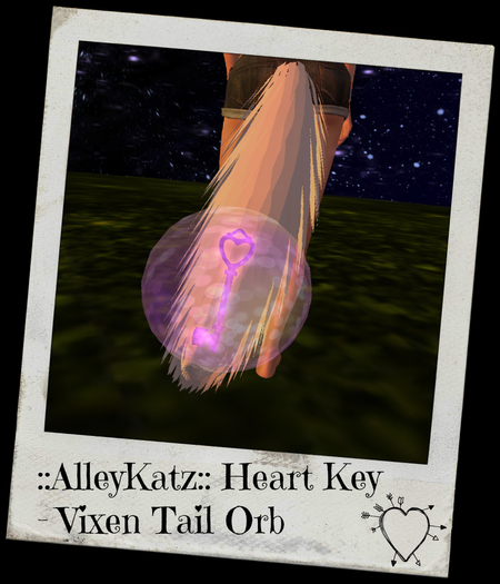 ::AlleyKatz:: Heart Key - Vixen Tail Orb BOXED