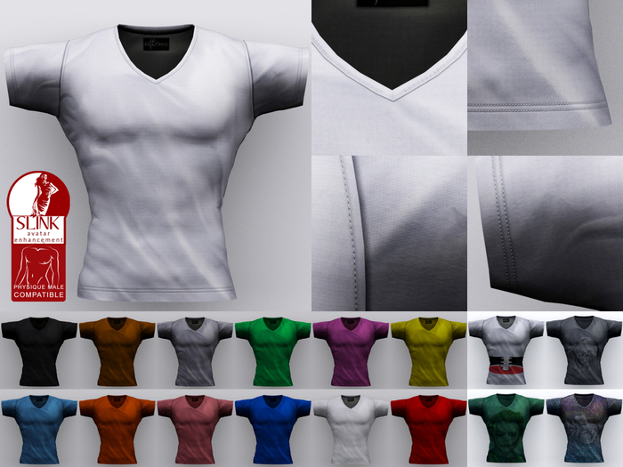 ::.Skeep.:: - V_neck_shirt - Fat Pack