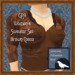 Gpa women's sweater set brown cocoa 512