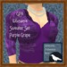 Gpa women's sweater set purple grape 512