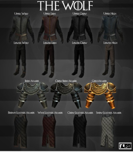 TURB - The Wolf Armor Gold [M - BOXED]