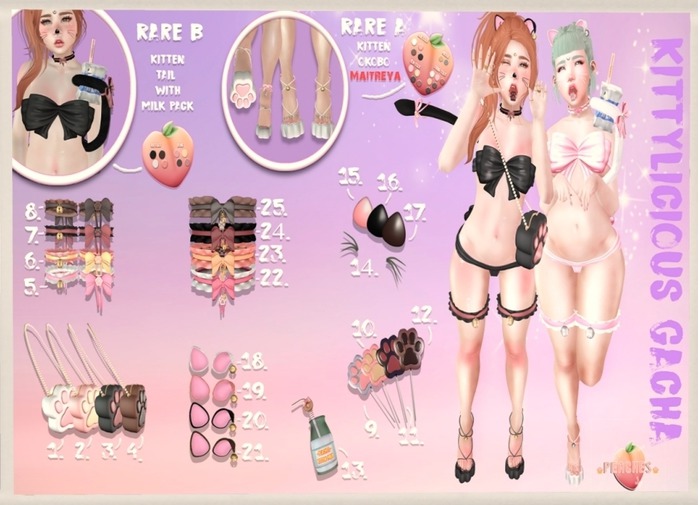 PEACHES. - 25// Kitten Choker