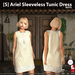 s ariel sleeveless tunic dress white ad