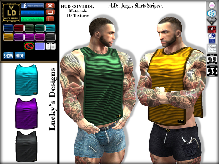 .:LD:. Jorges Shirts - Stripes:.