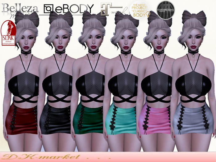 DK:: TOP WITH SKIRT - TMP MAITREYA SLINK CLASSIC